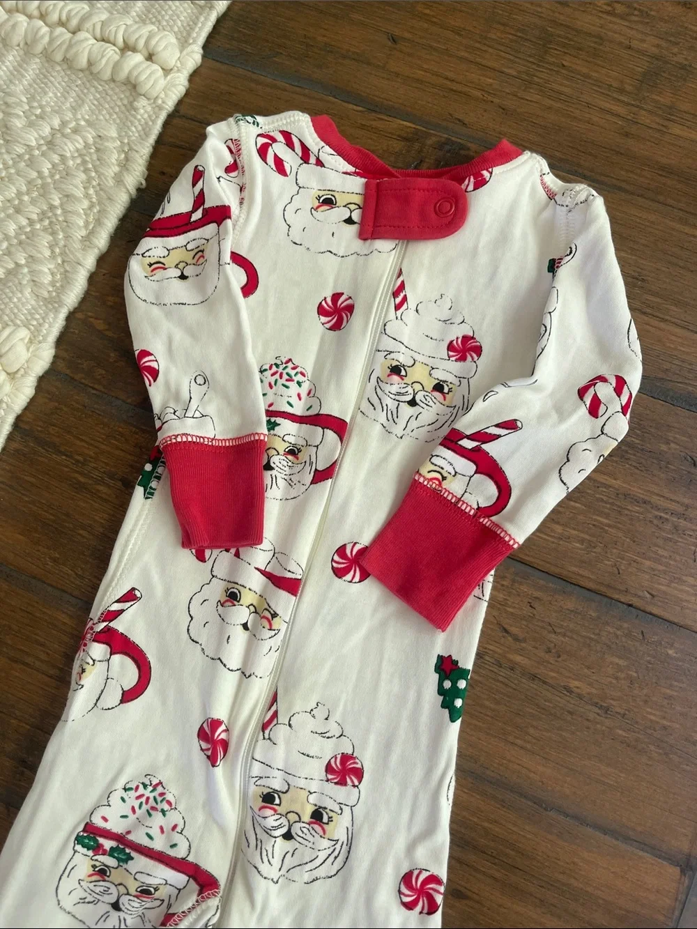 TBBC - Holiday Santa One-Piece Pajamas